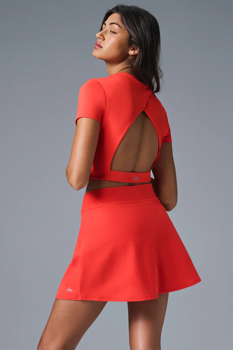 Alosoft Cropped Backspin Short Sleeve | Alo Yoga (US)