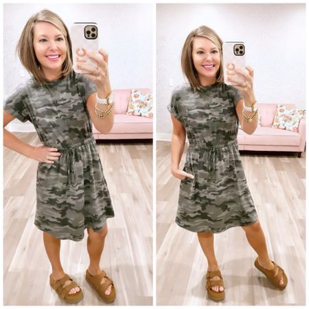 Under $20!! 💖
This soft stretchy camo dress is 35% OFF today! I’m wearing an XS, pockets too

Xo, Brooke

#LTKFestival #LTKSeasonal #LTKStyleTip