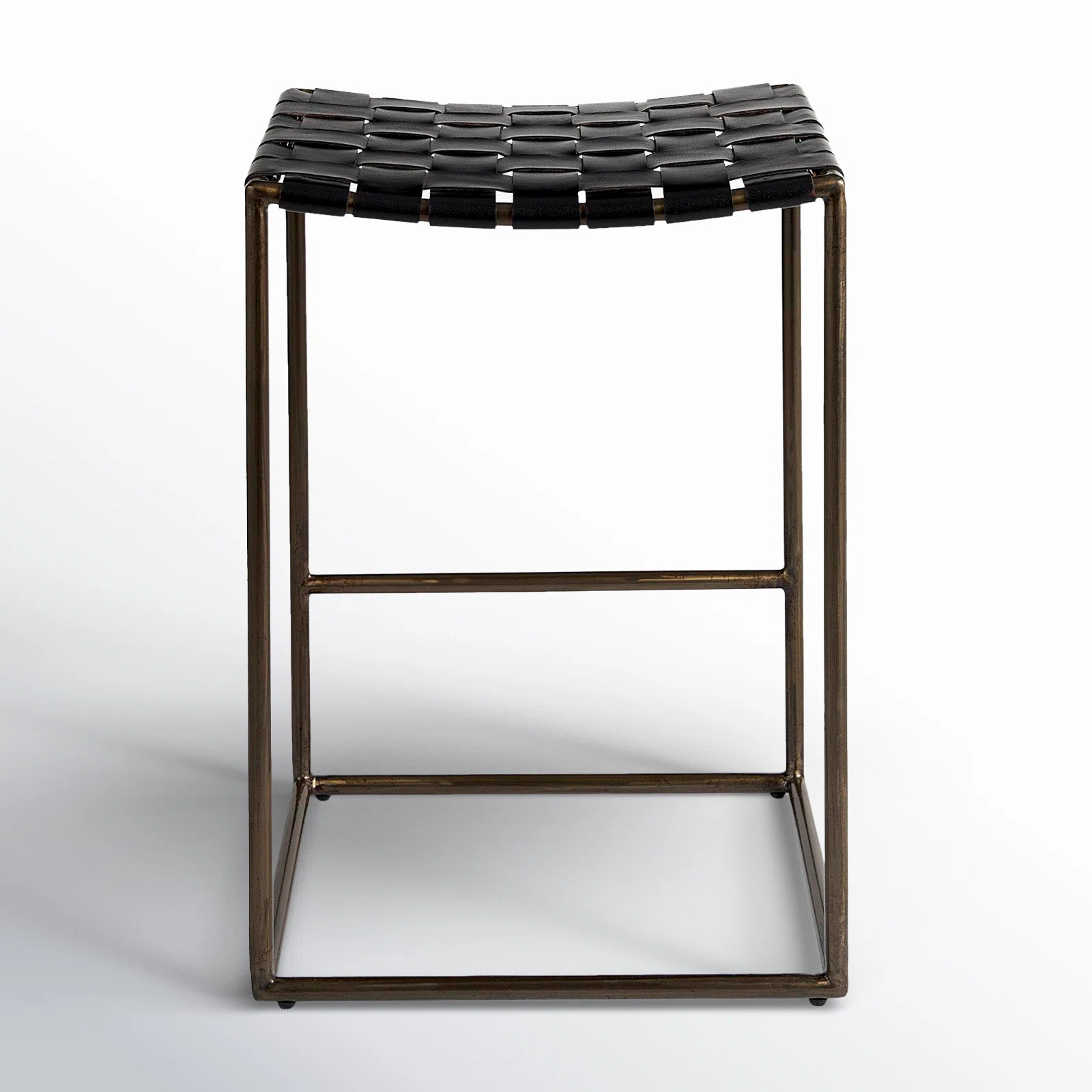Willette Upholstered Counter Stool with Metal Frame | Wayfair North America