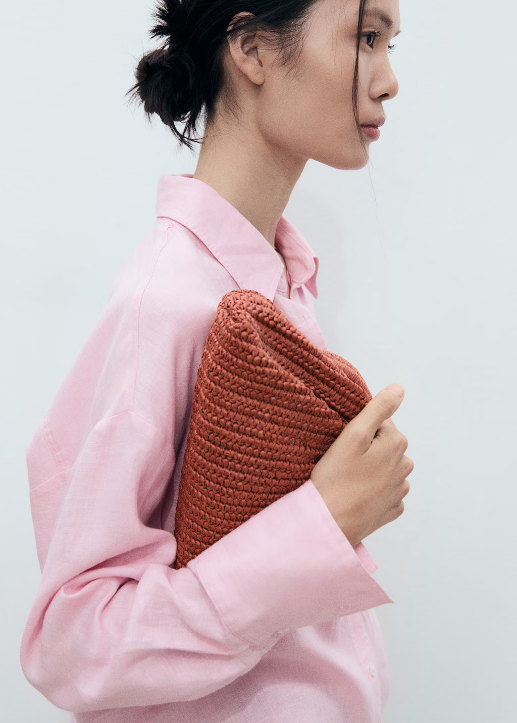 Natural fibre handbag - Women | MANGO USA | Mango (US/MX/AU)