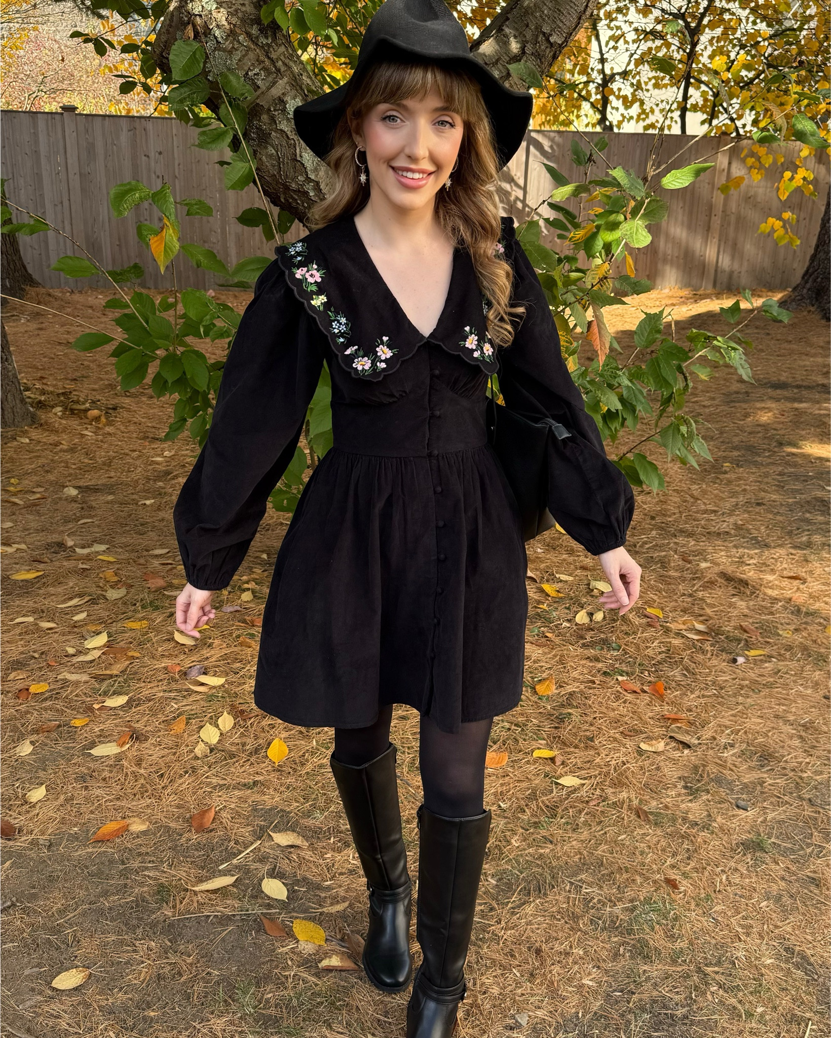 The assignment is diverse Witch costume but make it cute and comfortable for a day in Salem. The dress has pockets!! 

#LTKeurope #LTKautumn #LTKuk