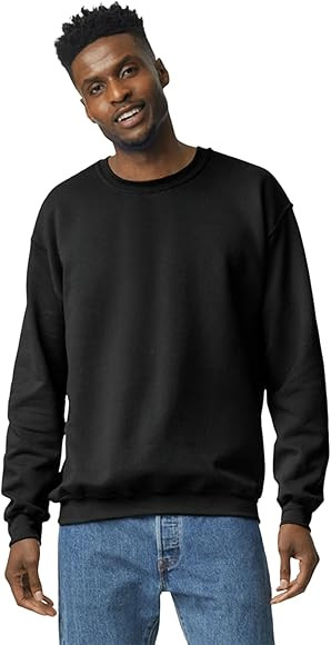 Gildan Unisex Adult Fleece Crewneck Sweatshirt, Style G18000, Multipack | Amazon (US)