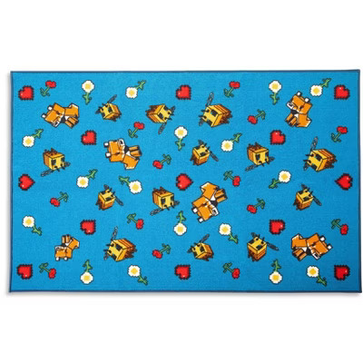 Ukonic Minecraft Peaceful Printed Area Rug | 60 x 39 Inches | Target