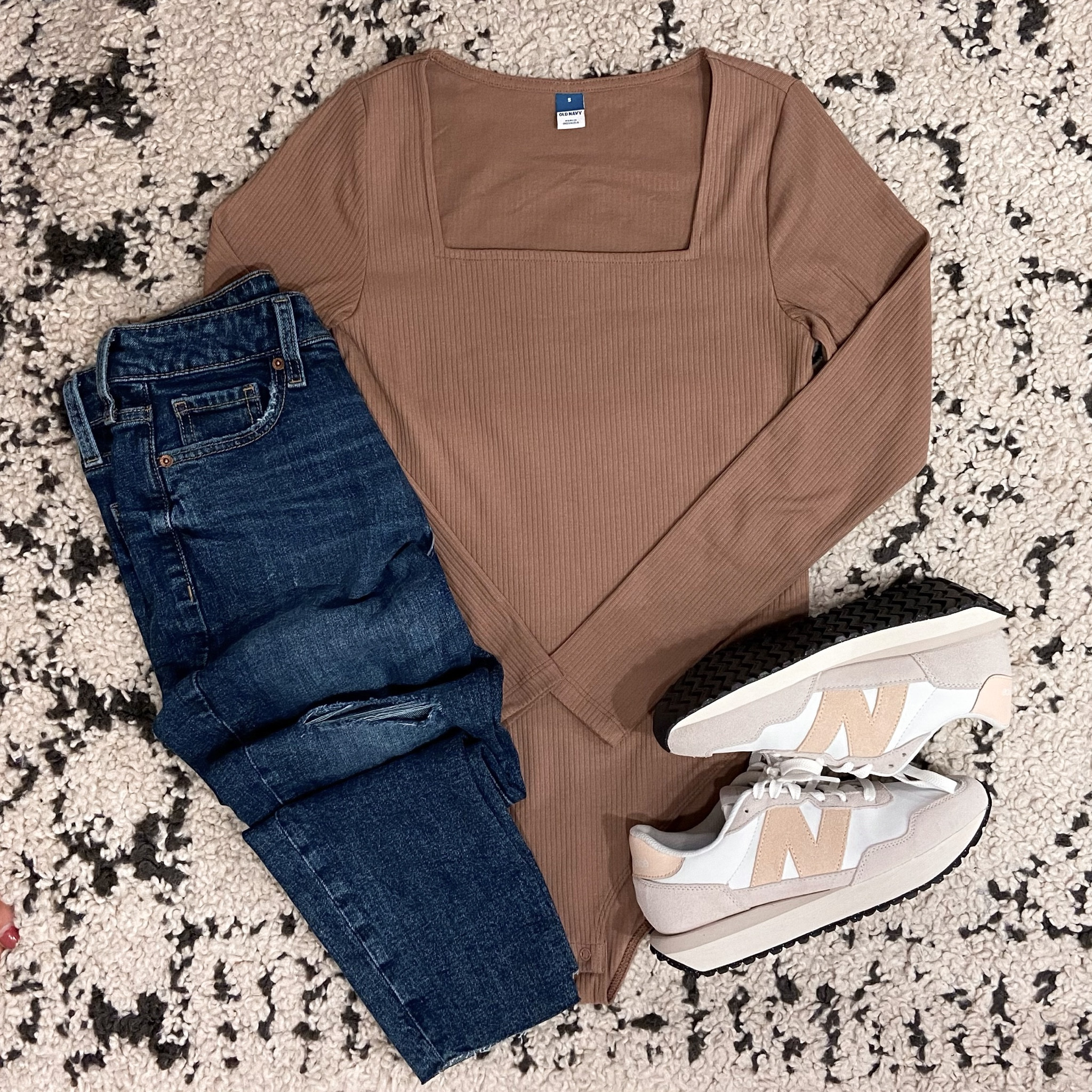 Obsessed with this ribbed square-neck bodysuit! It comes in lots of colors and is on sale for $25 right now.

#LTKsalealert #LTKunder50 #LTKstyletip