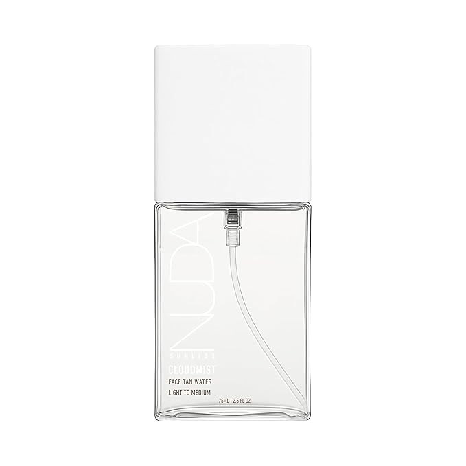 Nuda CloudMist Face Tan Water | Buildable Facial Tanning Mist for Light to Medium Complexions | I... | Amazon (US)