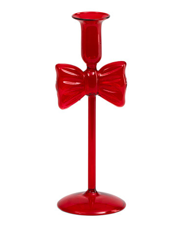 10In Bow Slim Stem Candle Holder | TJ Maxx