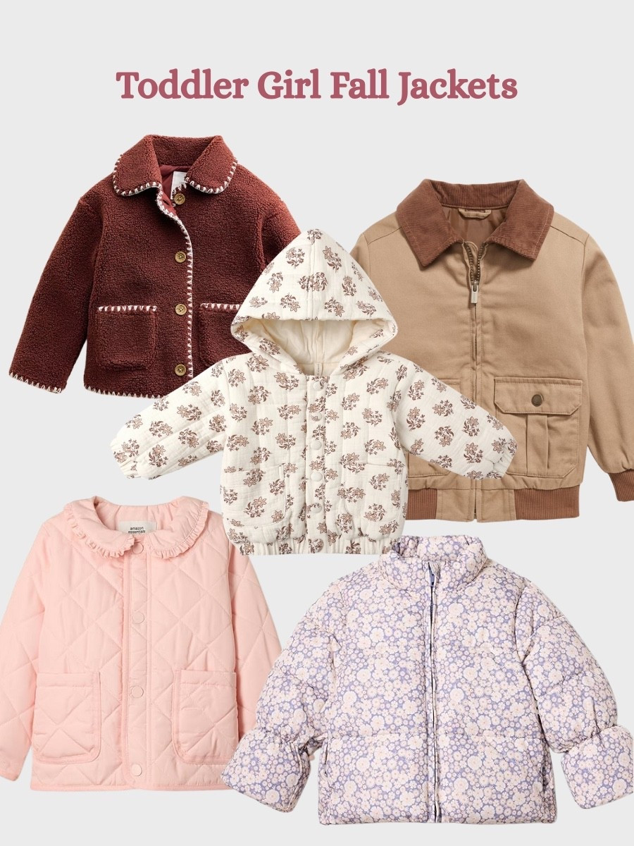 Toddler girl fall jackets that are actually cute and practical 🍂👧 I rounded up a few favorites from lightweight everyday layers to warmer quilted styles for those chilly mornings. Most of these pair perfectly with leggings, dresses, or play sets, so they’ll get tons of wear all season long 🤎 Linking our current go-tos and a few budget-friendly options too!
#ToddlerGirlFallOutfits #ToddlerJackets #ToddlerFallStyle #ToddlerOuterwear #ToddlerGirlClothes #FallFashionKids

#LTKKids