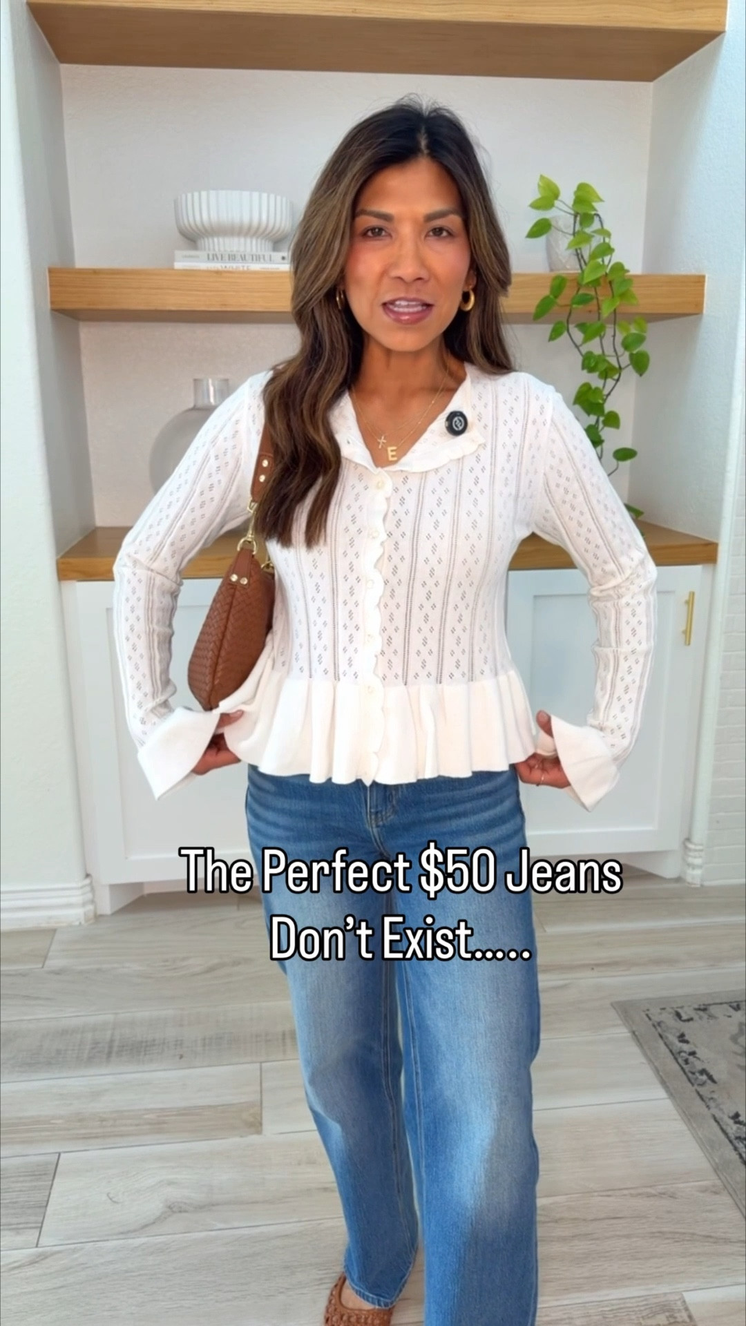 I’m 5’2” 118#ish for reference 
Peplum Cardigan Top in XS tts
Jeans tts(size 26 in length 30), tts. Wash is Atlantic Blue.
Shoes tts.
Crochet swim cover up in top and bottom in XS for both. 
Bag in small size.
Spring outfit, swim curve up, vacation outfits, ,fashion over 40, over 50 style, midlife fashion, petite fashion,midlife fashion, affordable fashion, fashion over40 


#LTKOver40 #LTKPetite #LTKFindsUnder50