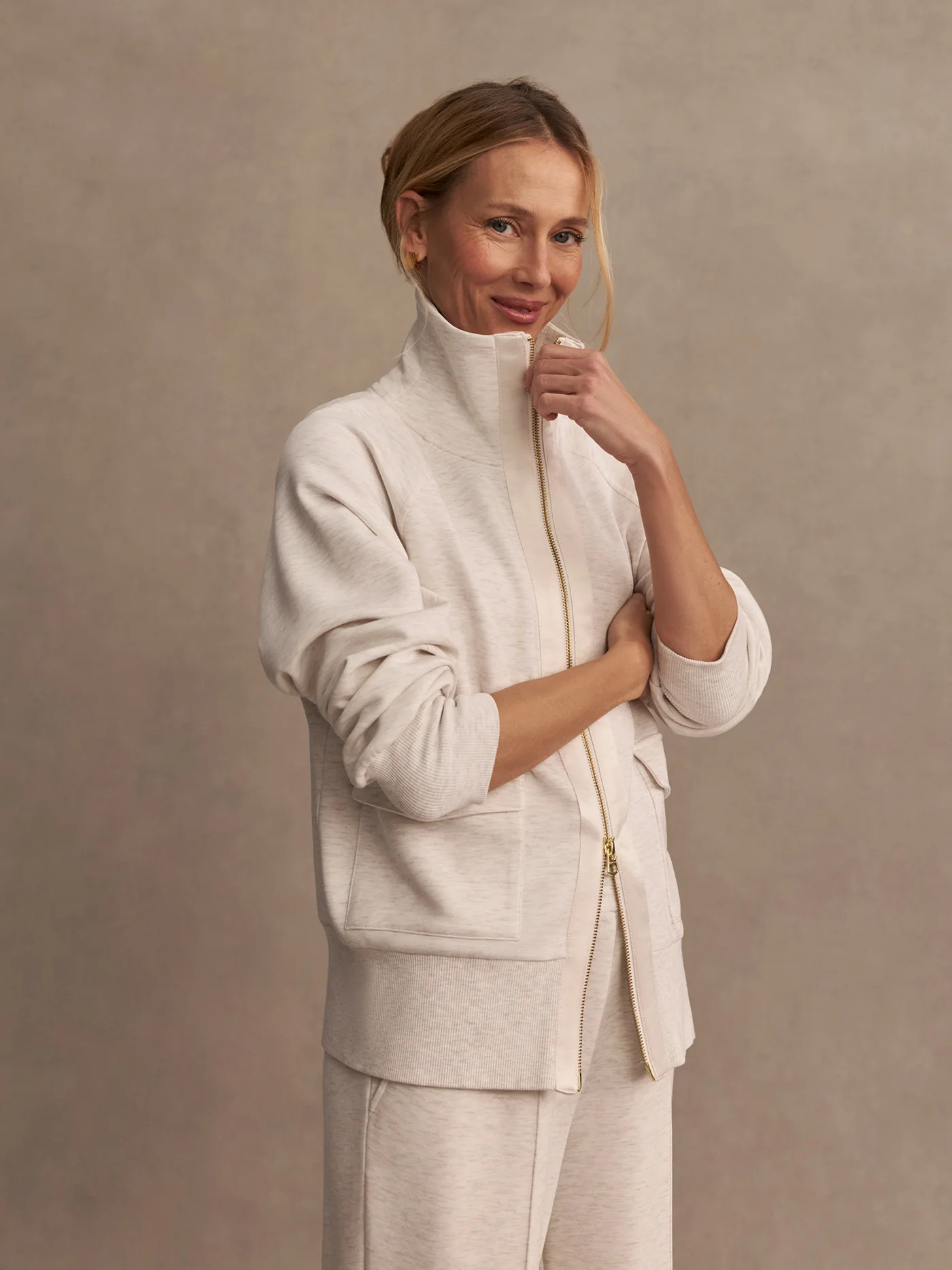 Roxbury Zip-Through Sweat | Varley UK | Varley UK