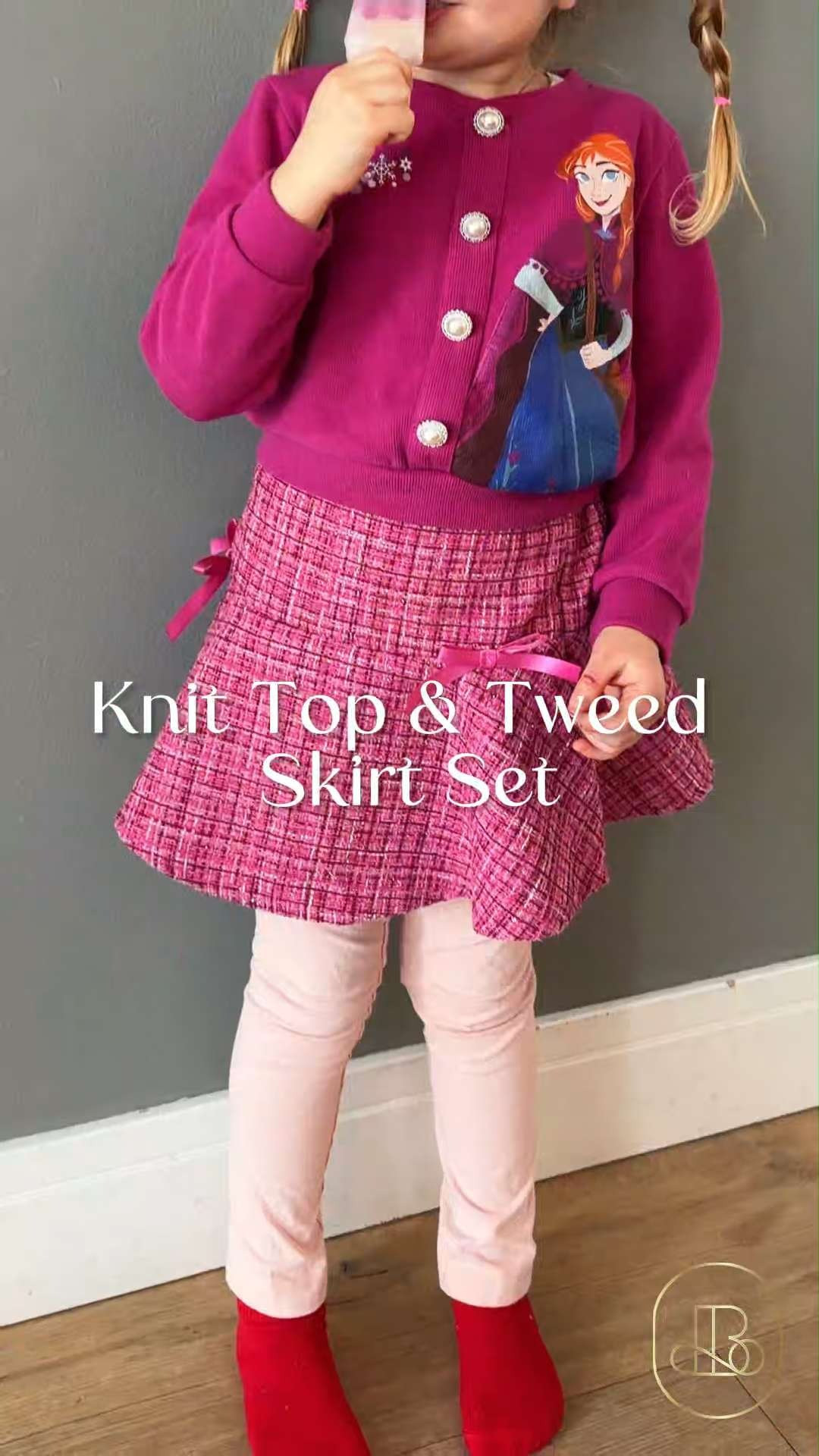 Make getting ready the most magical part of the day! The Disney Knit Top & Tweed Skirt Set features a soft, breathable knit top and a durable tweed skirt, making it a versatile go-to for birthday parties, family photos, or a trip to the parks. 🎀 It is the perfect match for a minimalist who wants reliable, high-performance kids' gear that makes looking put-together feel a little more effortless! 🧼 #LTKKids #LTKKidsFashion #LTKToddler #LTKFinds #DisneyKids #ToddlerStyle #DisneyMom #KidsFashion #MagicalMoments #OOTDkids #ToddlerFashion #DisneyStyle #KidsOutfits #ChicKids #MomLife #DressUp #NurseryOrganization #CleanAesthetic #MinimalistParenting #KidsLifestyle #DisneyLife #OrganizedMom 

#LTKmomlife #LTKBaby #LTKKids