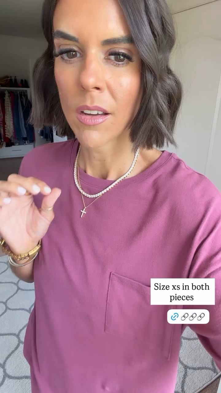 Size xs in both 
pieces