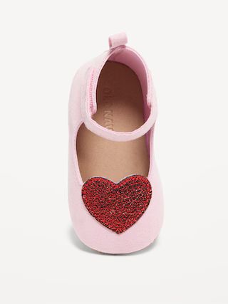 Faux-Suede Ankle-Strap Ballet Flat Shoes for Baby | Old Navy (US)