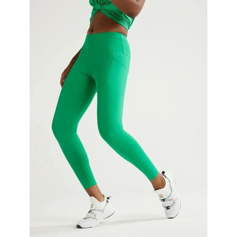 Love & Sports Women’s Performance Leggings with Side Pockets, 25” Inseam, Sizes XS-XXXL - Wal... | Walmart (US)