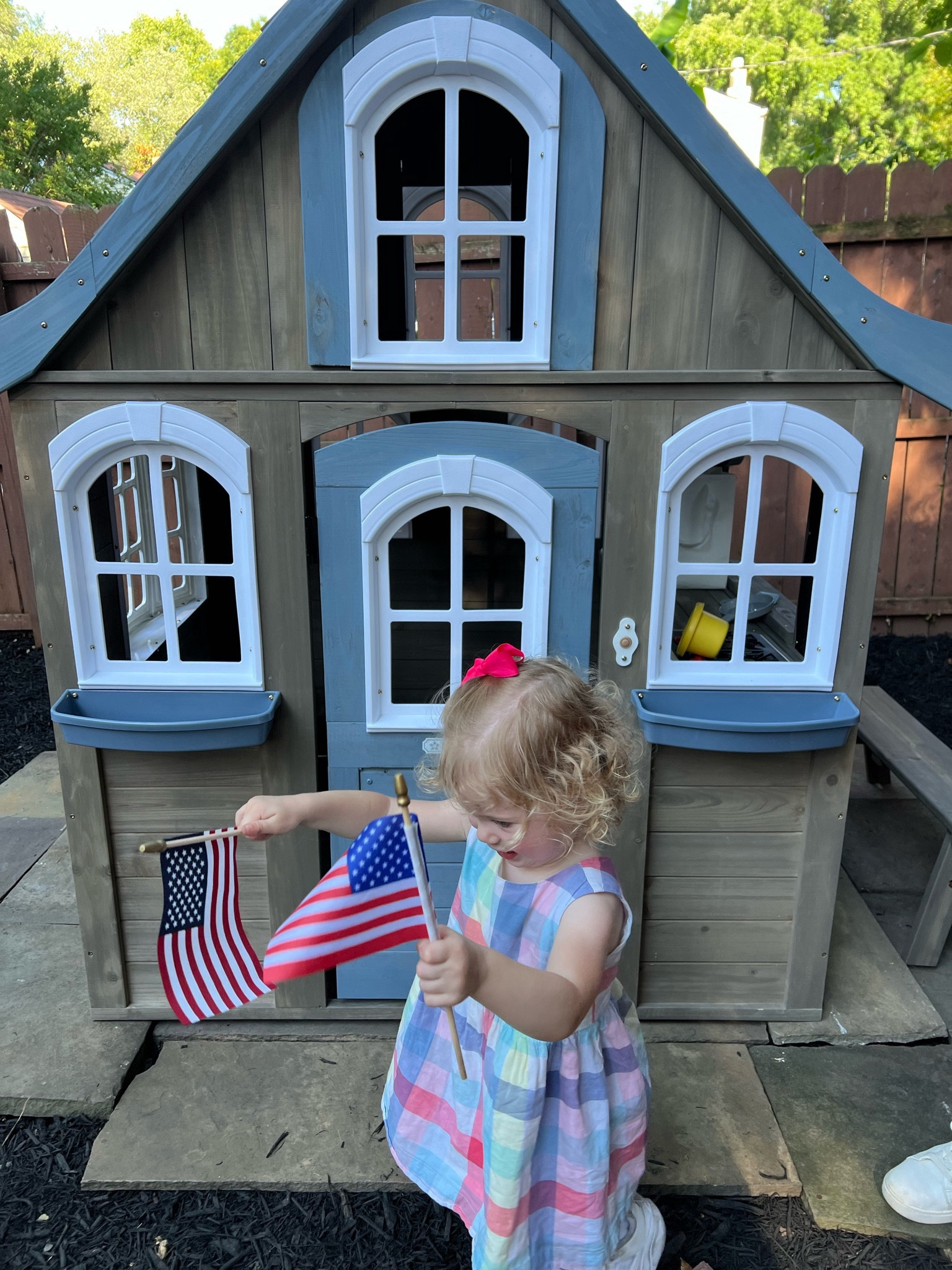 Looking for a Christmas gift that will dazzle year round? This real life gingerbread house is the perfect play cottage for your little ones to enjoy in all seasons! We’ve had ours outside for 6 months and it is still in excellent condition. It’s the perfect gift to spark imaginative play!

Jcollinscurated, jcollinscreative, wooden playhouse, kids cottage

#woodenplayhouse #viralchristmasgifts #viralreels #woodentoys #montessoritoddler #montessoritoys #classickids #classicchildrensclothing #alexandriamoms #novamoms #kidschristmasgifts #blackfriday

#LTKfamily #LTKkids #LTKSeasonal