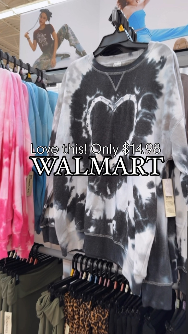Grab this adorable tie-dyed crewneck for only $14.98!!! I sized up 2 sizes so it’s perfect with leggings and the roomier the better!!!!
⬇️⬇️⬇️
Top sized up to large 
Cardigan small
Leggings small
Shoes TTS

#LTKWatchNow #LTKFindsUnder100 #LTKStyleTip