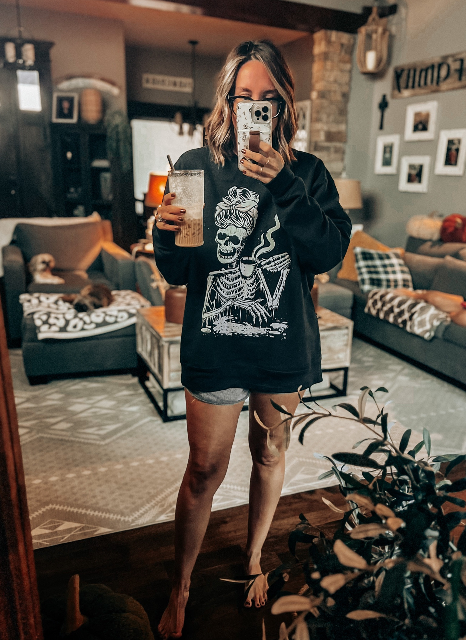 My morning era...

#LTKHalloween #LTKover40 #LTKfindsunder100