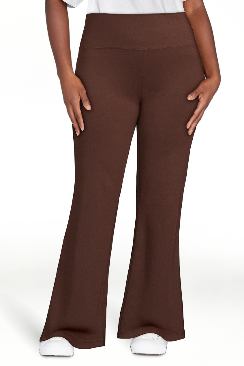 Sofia Active by Sofia Vergara Women’s High Waist Studio Fit and Flare Pants, 32" Inseam | Walmart (US)