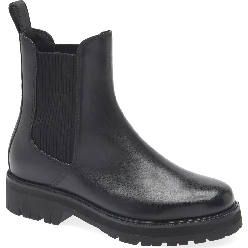 rag & bone Corey Lug Sole Chelsea Boot in Black at Nordstrom, Size 7Us | Nordstrom