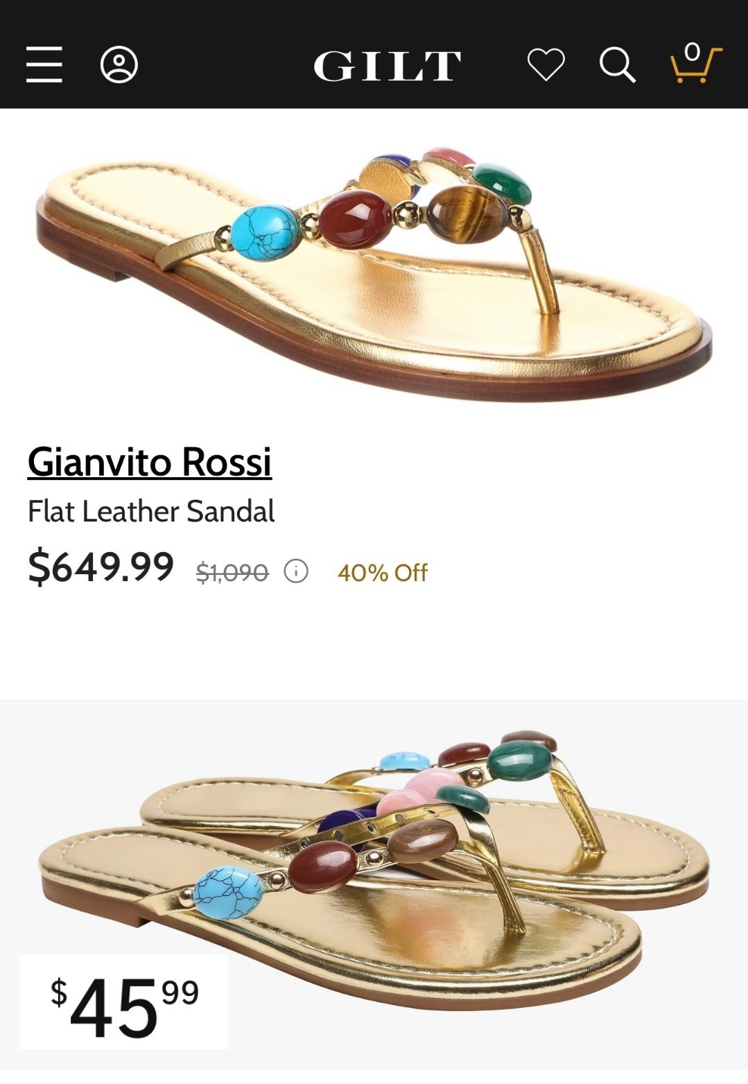 Designer-inspired jeweled flat sandals ✨ If you’ve been eyeing the iconic Gianvito Rossi beaded sandals, this affordable dupe gives you the same luxe look for under $50. Featuring a metallic gold footbed and colorful gemstone detailing, these statement flat sandals instantly elevate casual outfits for spring and summer.

Style them with straight leg denim, linen trousers, or flowy dresses for an effortless vacation-ready look. Perfect for everyday wear, resort outfits, or adding a pop of color to neutral wardrobes.

#LTKStyle #LTKFind #LTKUnder50 #LTKShoeCrush #SpringShoes #SummerSandals #FlatSandals #DesignerInspired #DesignerDupe #AffordableFashion #VacationStyle #ResortWear #EverydayStyle #ChicStyle #StatementShoes #GoldSandals #JeweledSandals #WarmWeatherStyle #CapsuleWardrobe #EffortlessStyle

#LTKSeasonal #LTKSaleAlert