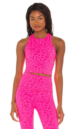 Studio Cropped Tank in Electric Pink Heather | Revolve Clothing (Global)