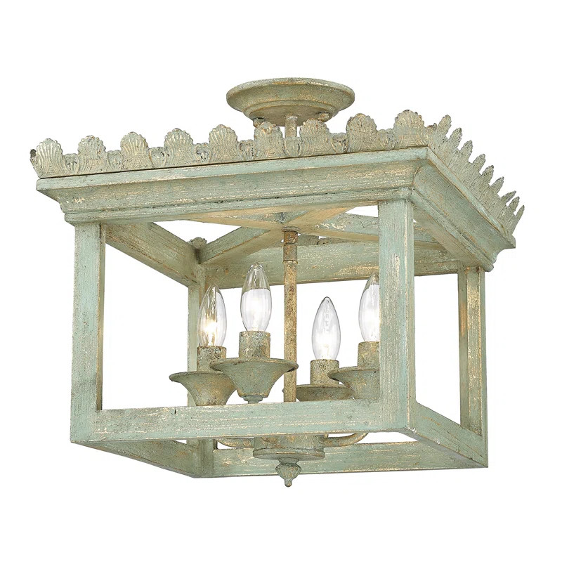 Laverton Semi Flush Mount | Wayfair North America
