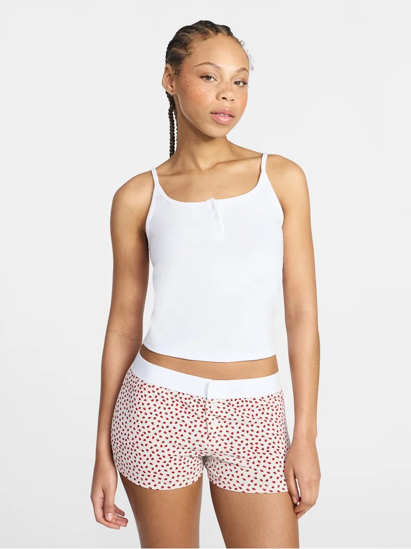 No Boundaries Cami and Boxer Shorts Sleep Set from our Cloud Core Collection, 2-Piece, Women's XX... | Walmart (US)