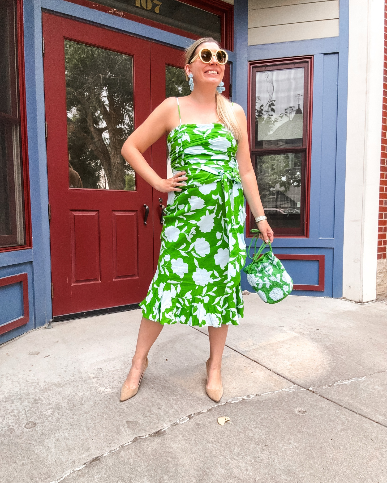 Look 15 - The Matchy Matchy Muse
👒 The Garden Society

🌿Garden party? I am the party.🌸
This vibrant green floral set from the Kate Spade x Target collab is the perfect match matchy moment. 

A little bit vintage, a little bit kitsch, and a whole lot of joy 💚

Top, Skirt & Bag - Kate Spade x Target
Shoes - Jimmy Choo (linked)
Sunglasses - Gucci (linked)
Earrings - Francesca’s 
Bracelet - Spartina 449

#KateSpadeTarget #TargetStyle #KateSpadeForTarget #TargetCollab #GardenSocietyCapsule #StatementStyle #RetroResort #MaximalistStyle #OOTD  #ColorfulStyle #WhatIWore #SummerStyle

#LTKStyleTip #LTKSaleAlert #LTKSeasonal