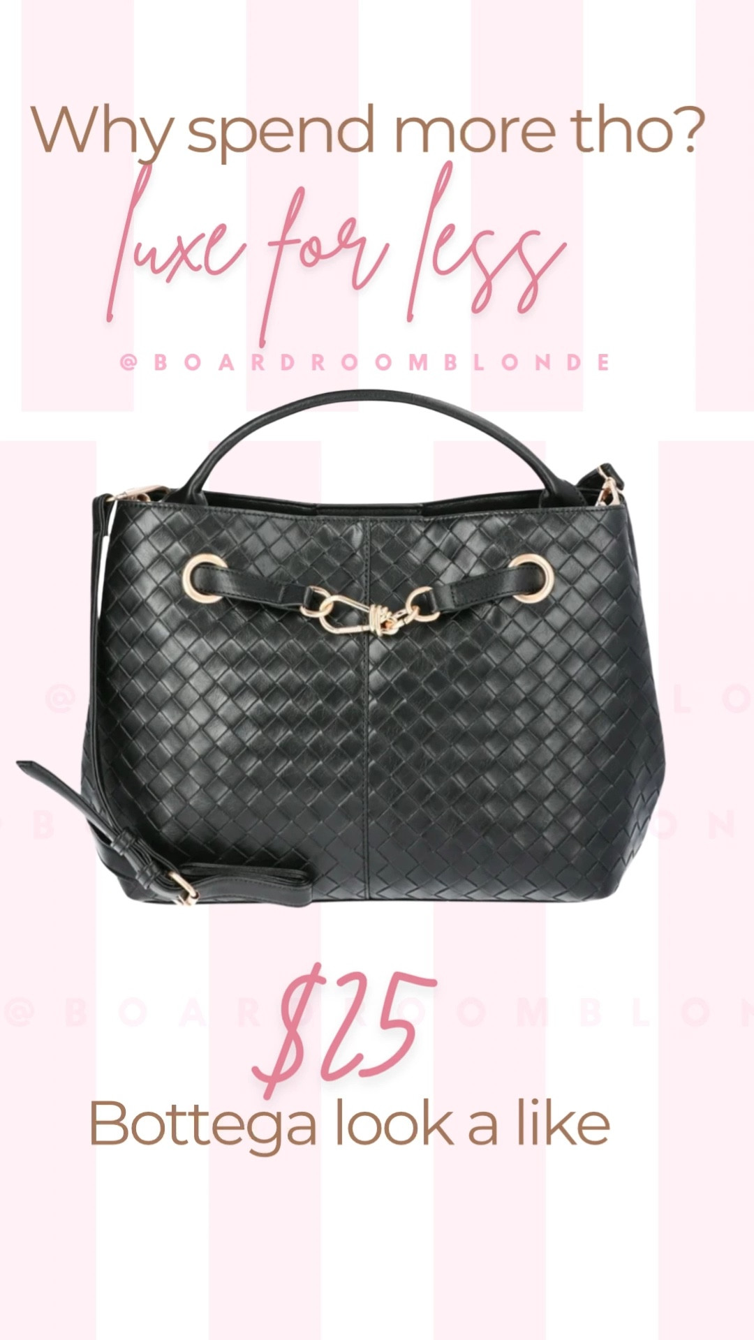 Why tho? This bag gives the same vibe! Will fit a large iPad or small laptopp

#LTKItBag #LTKStyleTip #LTKFindsUnder50