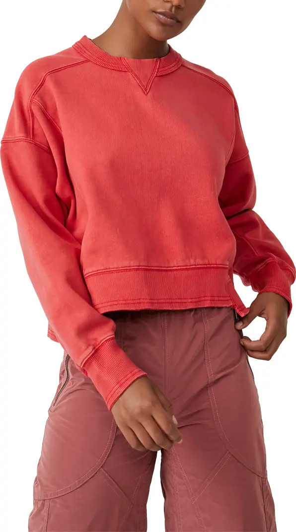 FP Movement Intercept Cotton Blend Sweatshirt | Nordstrom
