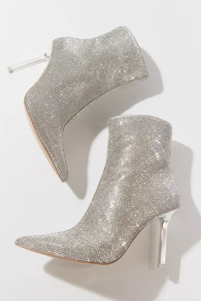 Steve Madden Elysia Rhinestone Ankle Boot | Urban Outfitters (US and RoW)