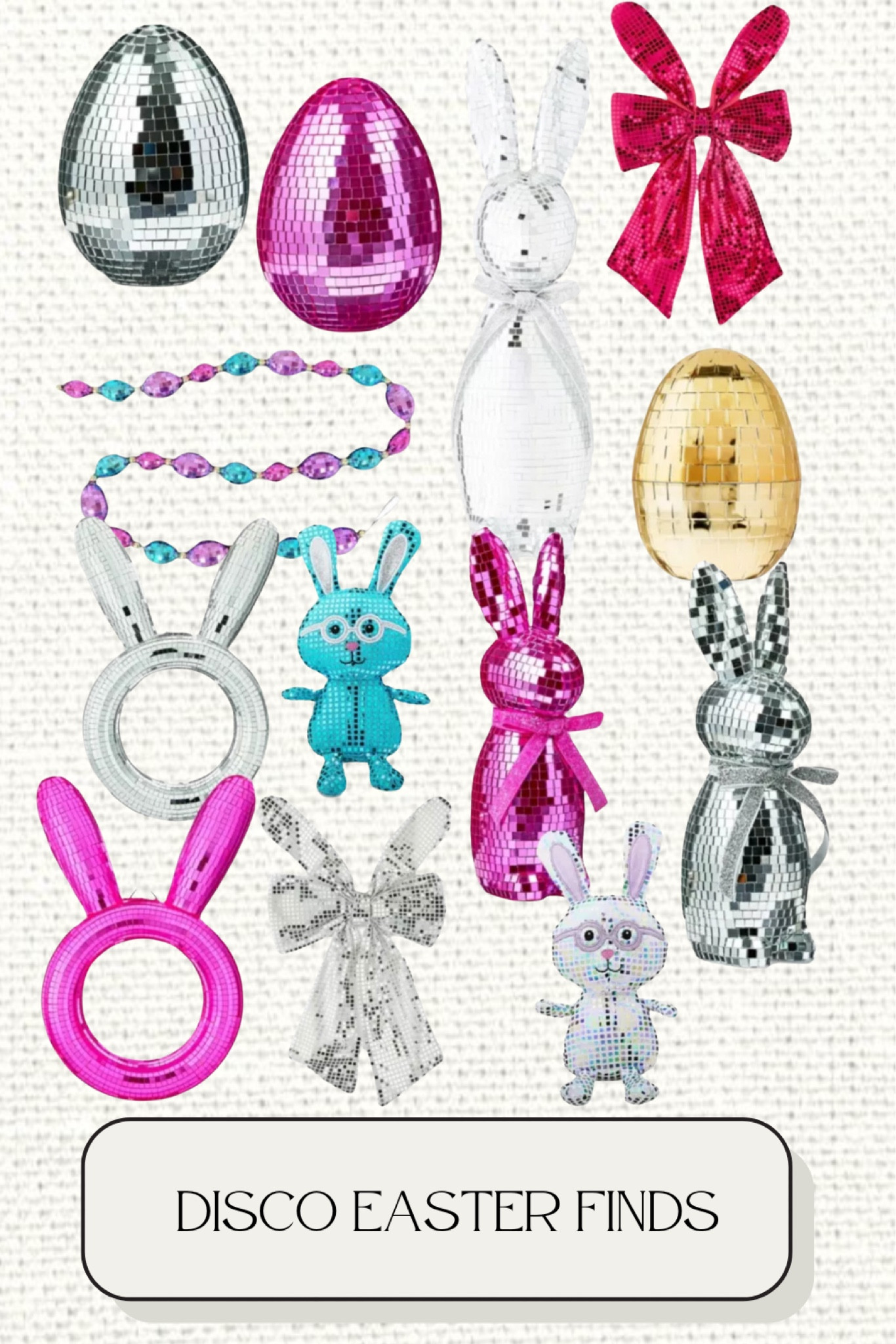 Disco themed Easter decor finds from Walmart! 

#LTKWatchNow #LTKHome #LTKSeasonal