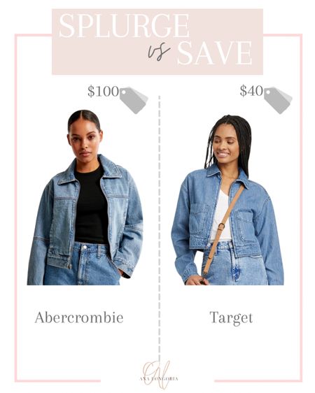 Splurge vs Save 
Abercrombie vs Target 

#LTKSeasonal #LTKstyletip #LTKover40