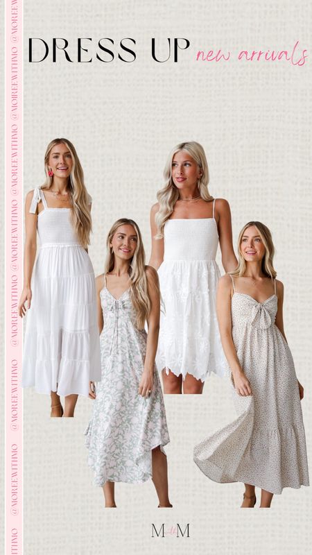 Check out the new arrivals at Dress Up Boutique! Find everyday basics, trendy clothes, cute dresses, and more, all perfect for spring and summer, all under $60!

Summer outfits
Travel outfits
Work outfits
DressUp
Moreewithmo

#LTKSeasonal #LTKFestival #LTKStyleTip