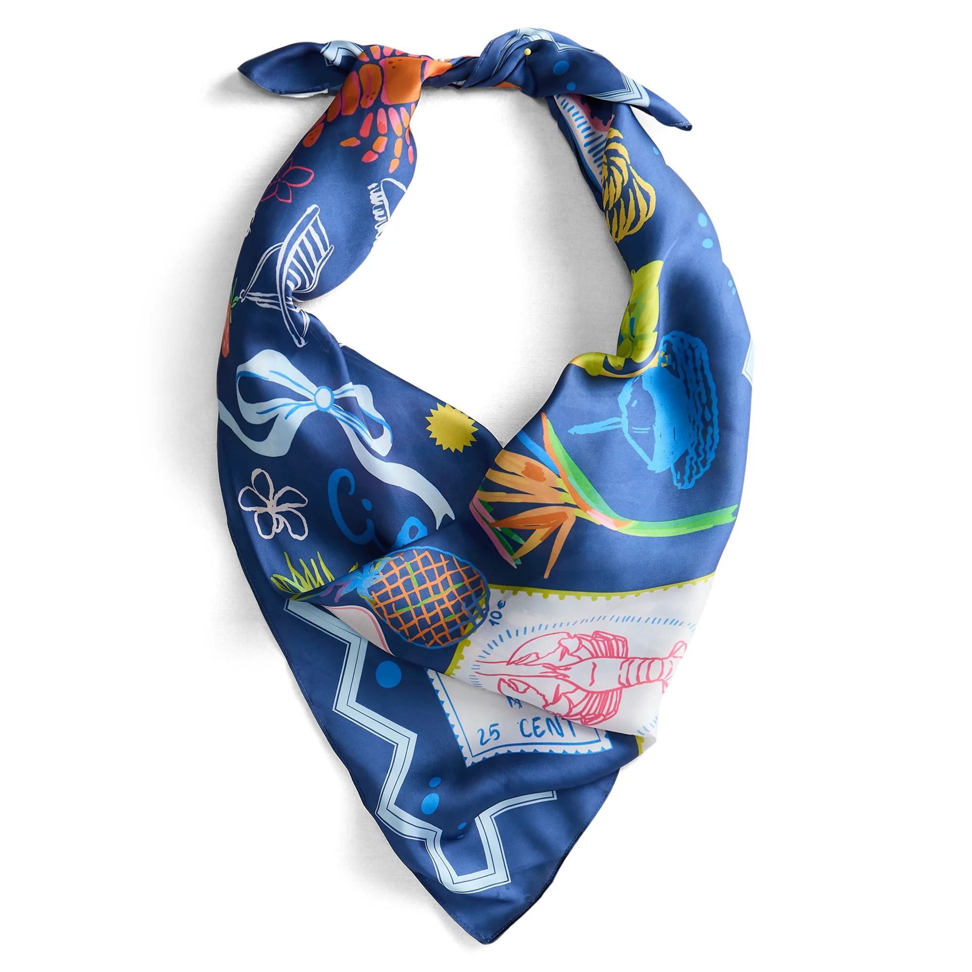 No Boundaries Printed Square Scarf, Women’s | Walmart (US)