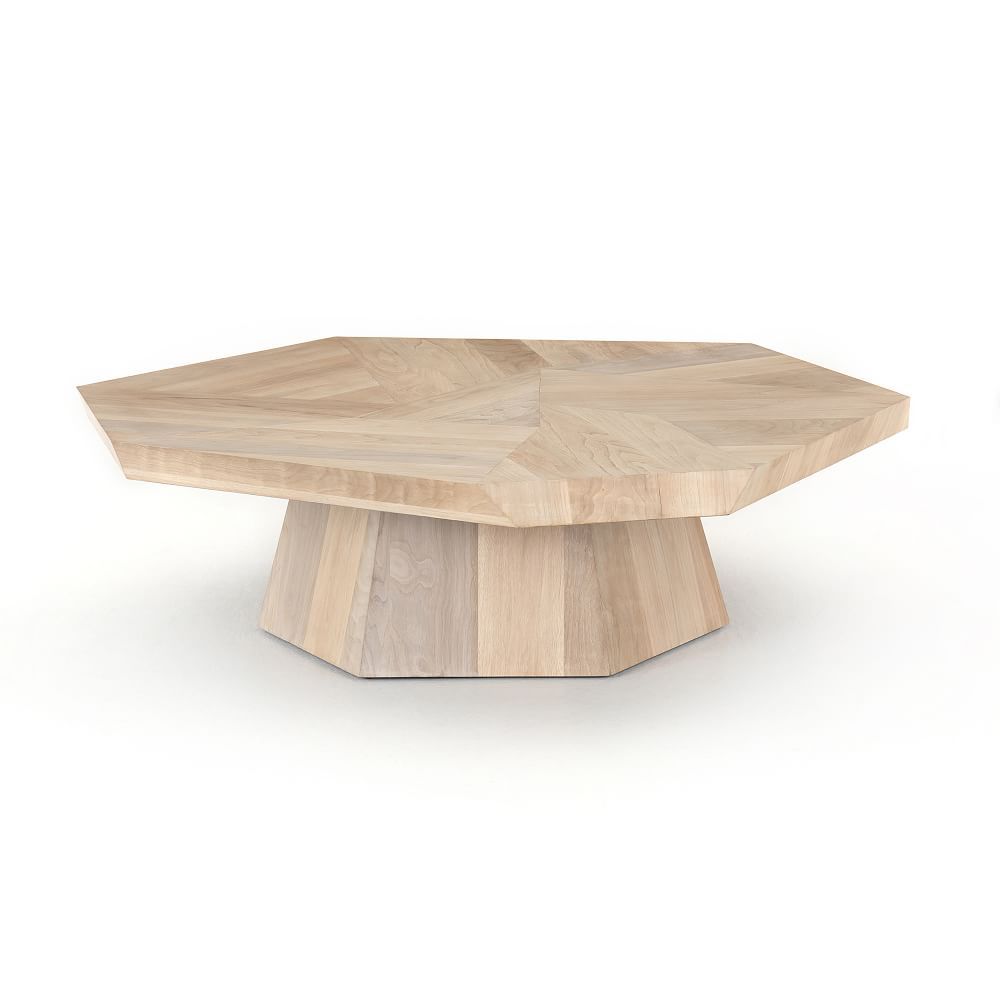 Natural Geometric Coffee Table | West Elm (US)