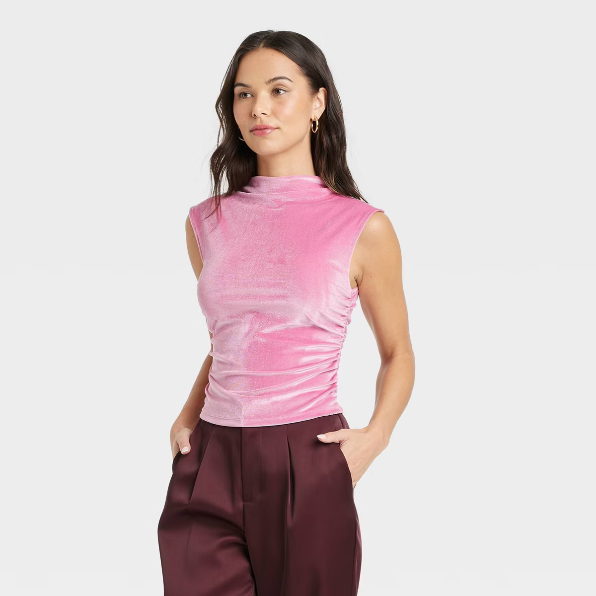 Women's Ruched Tank Top - A New Day™ | Target