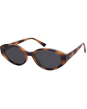 SOJOS Retro Oval Polarized Sunglasses for Women Chic Cat Eye Trendy Vintage Shades UV400 Protecti... | Amazon (US)