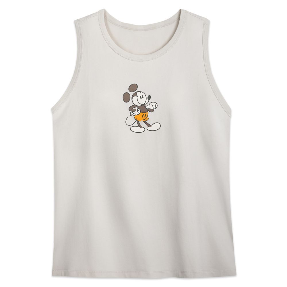 Mickey Mouse Genuine Mousewear Tank Top for Women – Tan | Disney Store