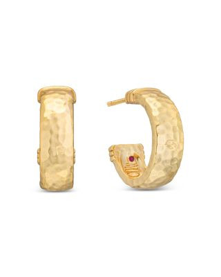 Capucine De Wulf Cleopatra Textured Small Hoop Earrings    | Bloomingdale's Jewelry & Accessories... | Bloomingdale's (US)