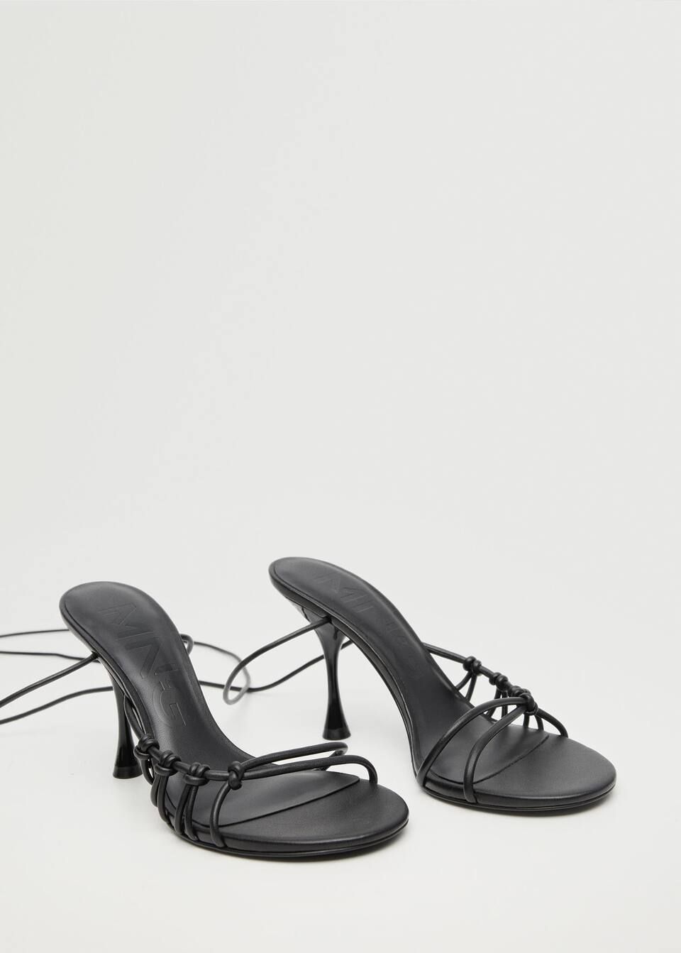 Heel strips sandals -  Women | Mango United Kingdom | MANGO (UK)