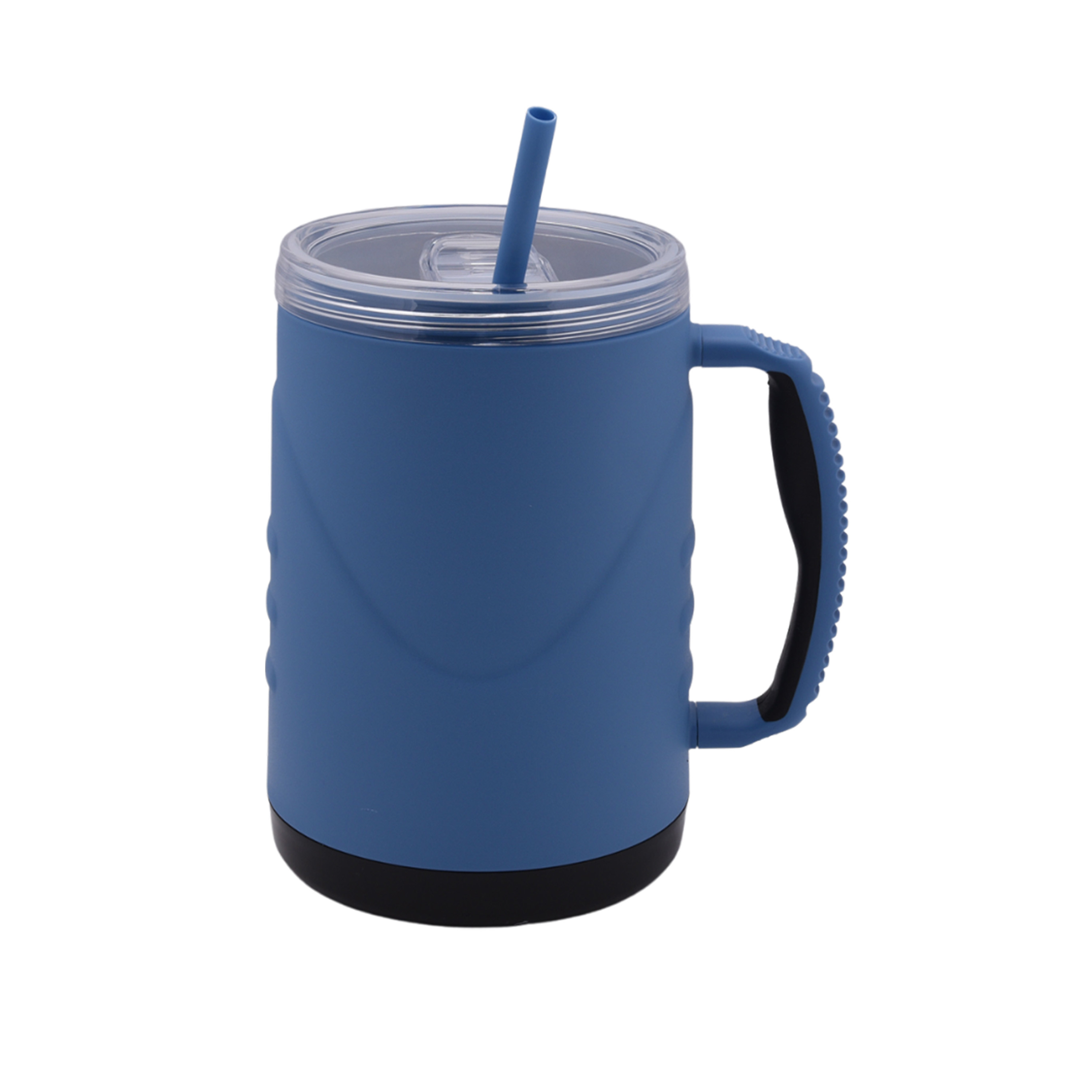 Mainstays 48-Ounce Eco-Friendly Plastic Hydro Mug with Lid, Blue | Walmart (US)