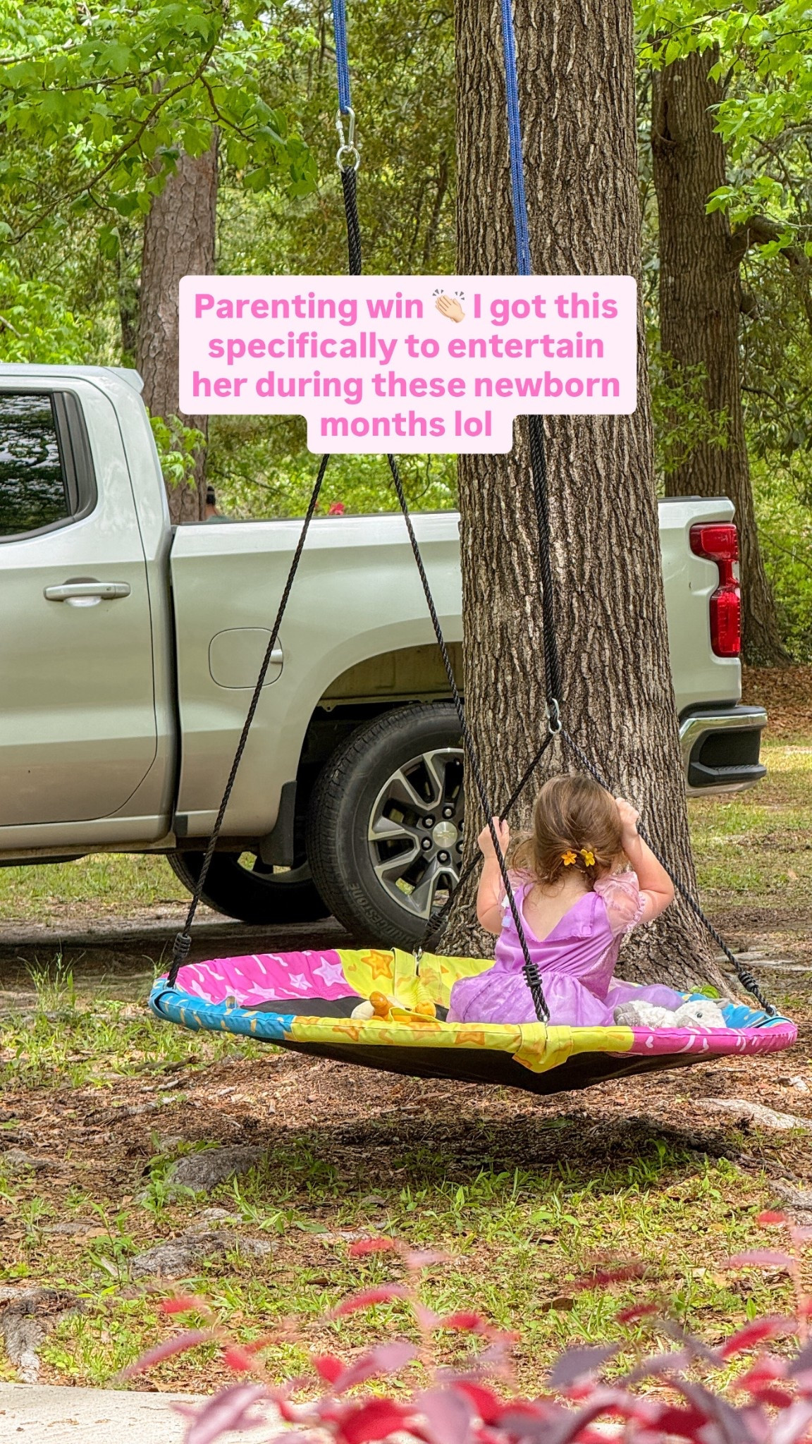Parenting win! Outdoor swing for summer 💛

#LTKHome #LTKKids #LTKSaleAlert