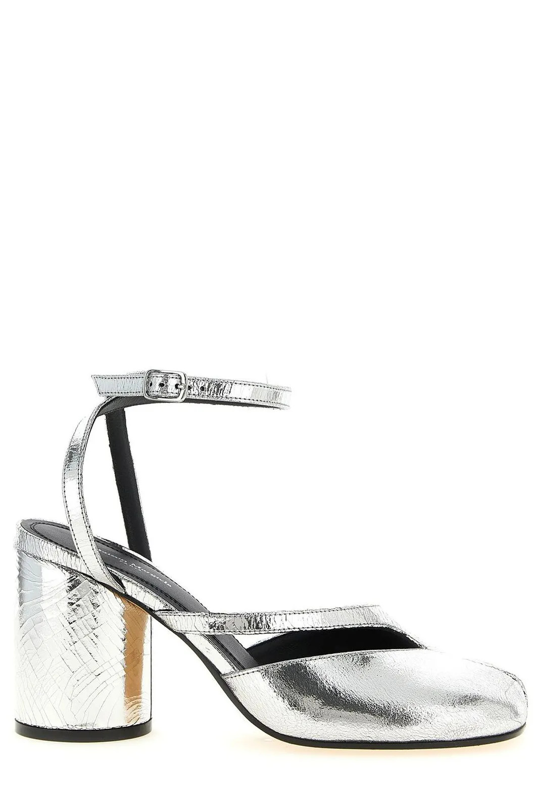Maison Margiela Strap Buckle Heeled Sandals | Cettire Global