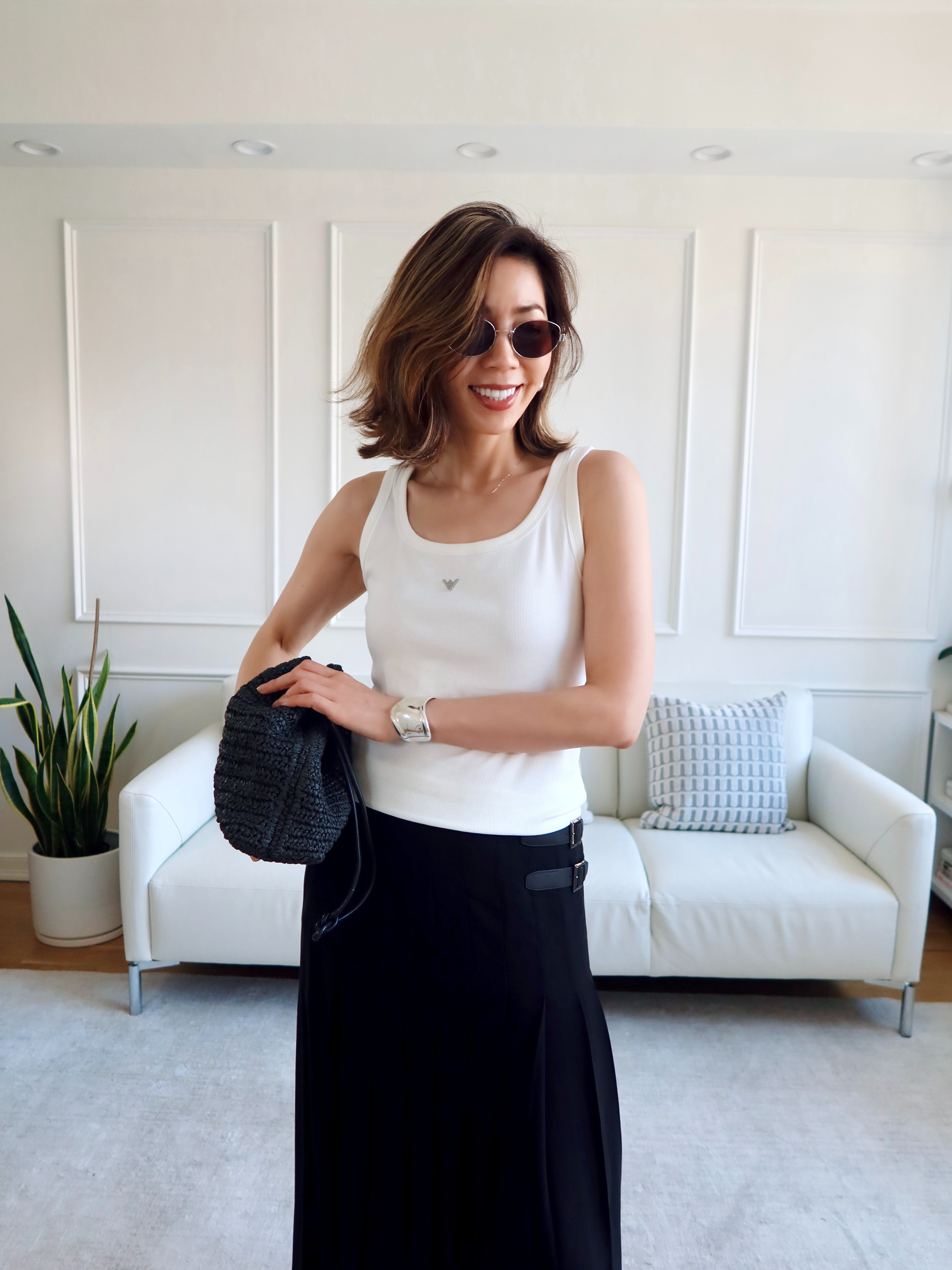 top size L，skirt size M，10% off promo code 【xzjessica10】 

 #LTKootd #LTKOver40 #LTKMidsize