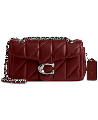 Quilted Leather Tabby Shoulder Bag 20 with Chain | Macy's