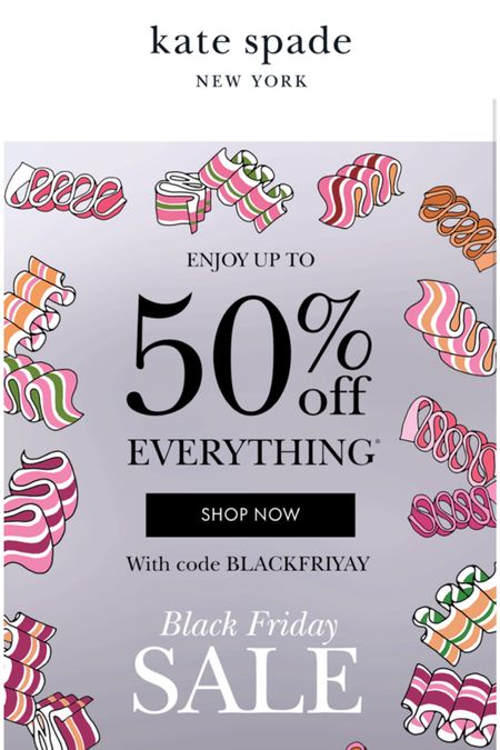 MOST Everything from Kate Spade is 50% OFF with code BLACKFRIYAY 🤩 and I collected some of my favorites here 🤩 AND Kate spade is over 10% back on Rakuten too!!! 

#LTKCyberweek #LTKsalealert #LTKGiftGuide