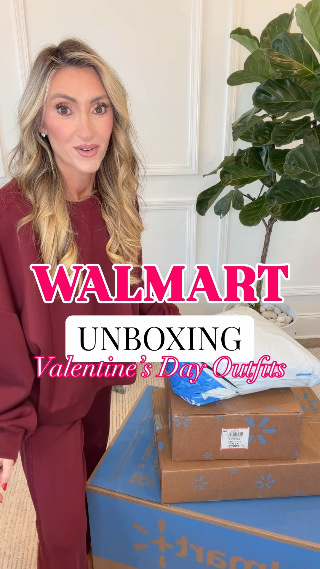 Walmart Valentine’s Day unboxing!! For sizing reference I’m 5’7 and wear a size small 

#LTKFindsUnder50 #LTKHoliday #LTKSaleAlert