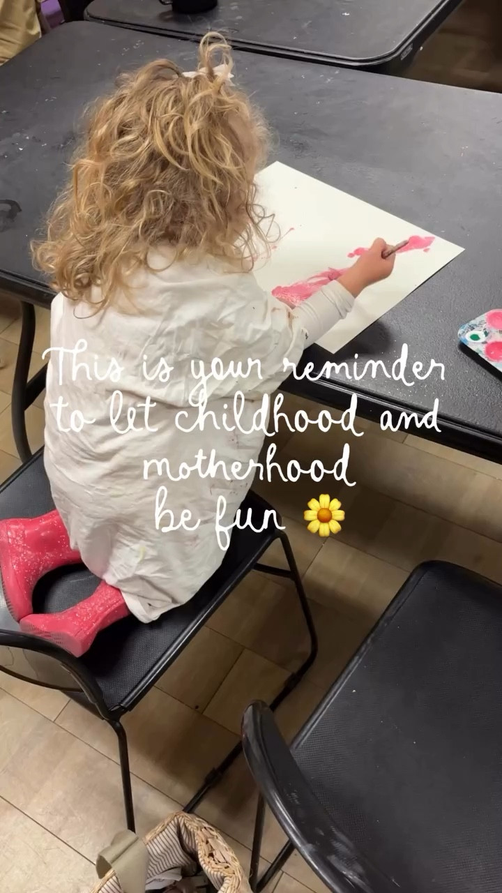 A gentle reminder: you’re allowed to have fun too. Motherhood can be light, playful, and full of magic ✨

#motherhood #childhood #girlmom #toddleractivities #outsiderime