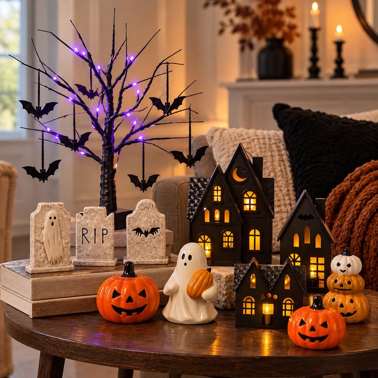 Target Halloween decor gets me every single time. 🖤🎃 These little haunted houses, ghosts and pumpkins are SO cute together. I love mixing the spooky black pieces with the vintage-style ceramics for a cozy Halloween setup.

Linked all of these Target finds on my LTK!

#TargetHalloween #TargetFinds #HalloweenDecor #SpookySeason #LTKHome #HalloweenHome

#LTKSeasonal #LTKHome