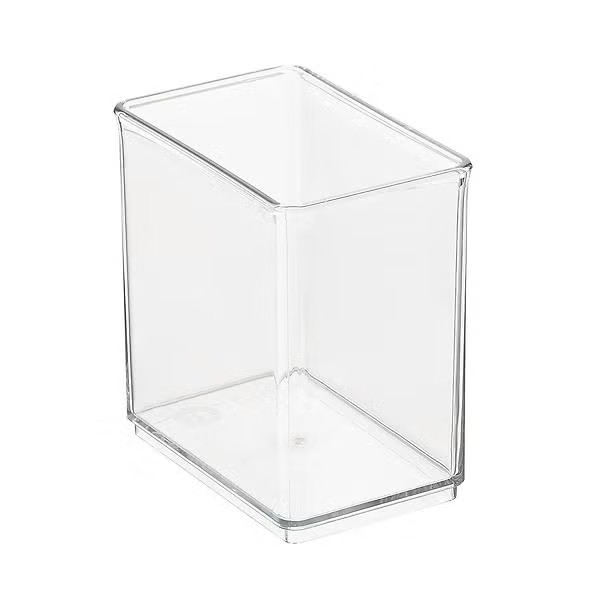 THE HOME EDIT Tall Bin Organizer Clear | The Container Store
